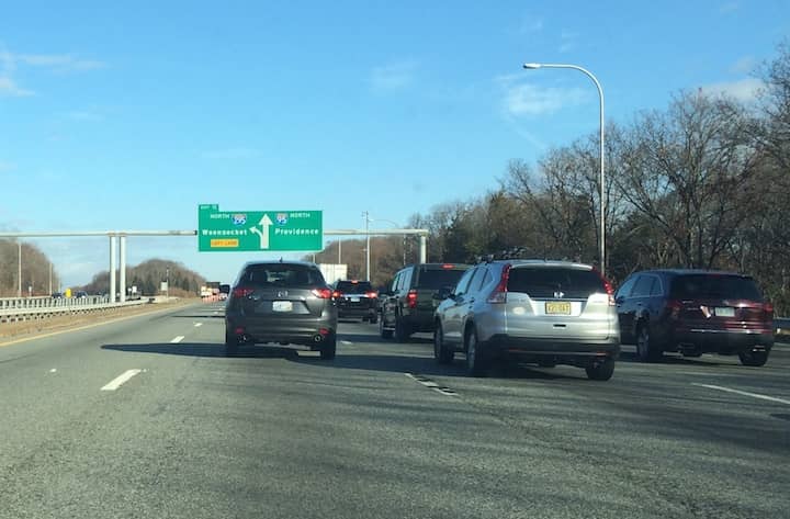 The Rte. 295 exit on Rte. 95 North is closed this morning.