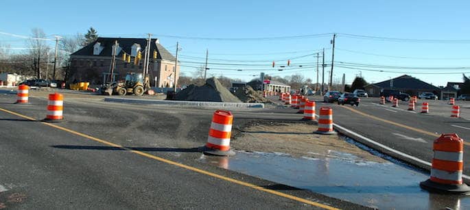 [CREDIT: Rob Borkowski] The Tollgate/Centerville Road intersection. 