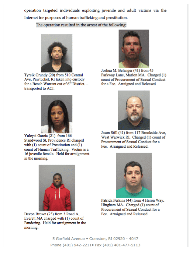 CPD prostitution sting March 11 3