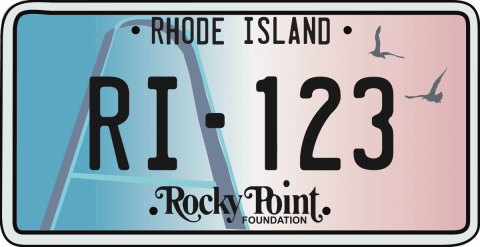 Meg's license plate contest submission, "Arch Focus".