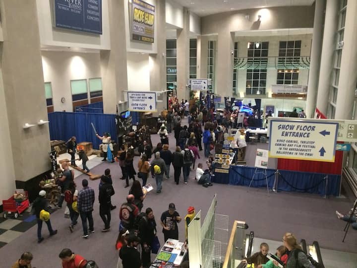 [CREDIT: Rob Borkowski} RI Comicon's Convention Center space.