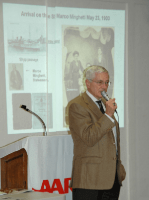 [CREDIT: WCFA] On Saturday, March 10, from 6:30 – 8:30 pm, Warwick Center for the Arts welcomes back local author Dr. Ed Iannuccili for a night of history, memories, and stories.