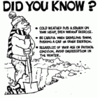 RIDOH reminds publci about blizzard health notes to remain safe during winter.