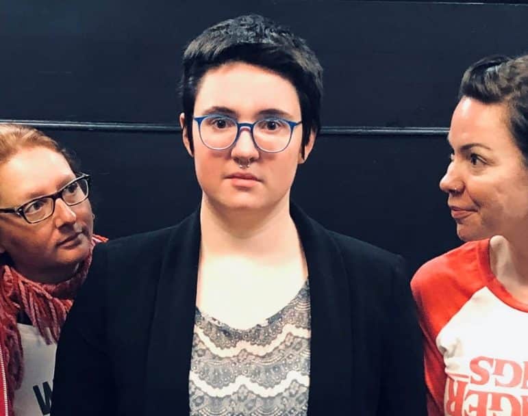 [CREDIT: CCRI] Kerstyn Desjardin, who performed in CCRI Summer Rep's "Macbeth" last summer, plays Marina, the lead character in "Bedtime Stories," which will be staged at CCRI's Knight Campus this week.