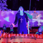 [CREDIT: Danny Hall] The Hall Asylum Halloween Display.