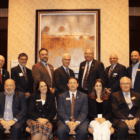 [CREDIT: Olivia Sloan] The Board of Directors and officers of Rhode Island Mortgage Bankers Association during the 2019 Annual Dinner at the Crowne Plaza on Nov. 22.