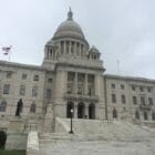 [CREDIT: Rob Borkowski] The RI State House. RIDOH warns COVID-19 masks are a must as spread is likely outside the home. Gov. Raimondo also announced RI will be expanding COVID-19 Tests.