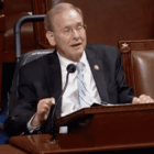 [CREDIT: CSPAN] Congressman Jim Langevin speaks before Congress in August 2020. Monday, he hailed the boycott of '22 Beijing Olympics & Paralympic Games.