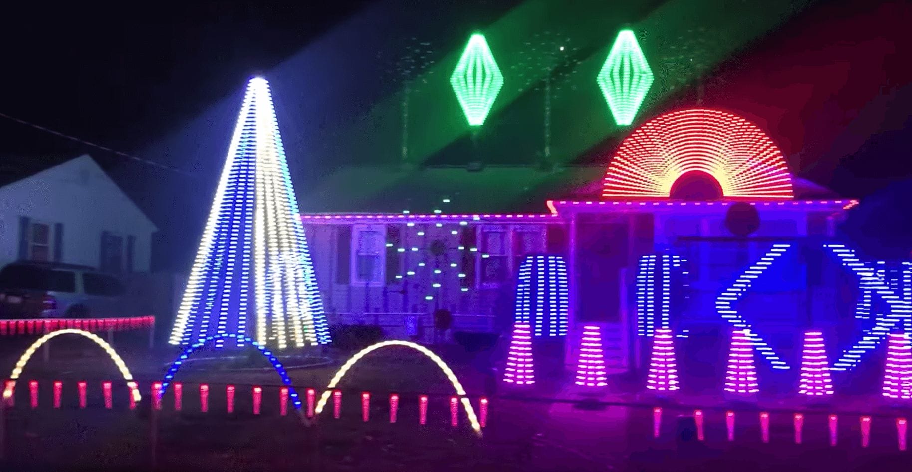 [CREDIT: Picozzi Family] A glance at some of the lights that are part of the Picozzi family Christmas display, 75 Gristmill Road, running Sunday - Thursday in the Warwick Weekend roundup.