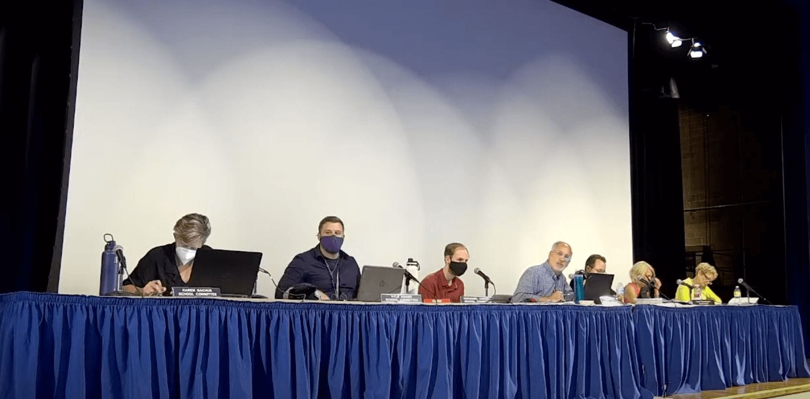 [CREDIT: Warwick School Committee] The Warwick School Committee approved hiring the AlphaBEST after-school program for Sherman School kids and substitute raises.