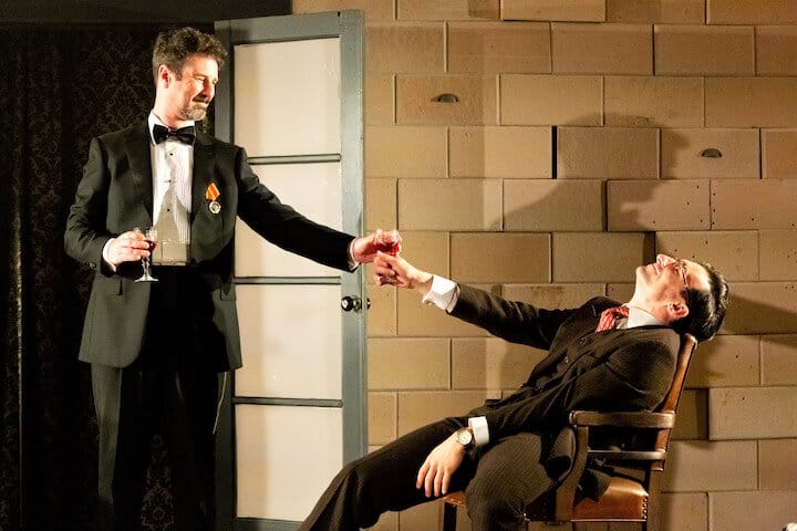 [CREDIT: The Gamm]  Nicolai (played by Sean McConaghy) and Isaac (played by Michael Liebhauser) in The Gamm's "Describe the Night" set during the Russian-Polish War in 1920.