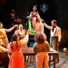[CREDIT: Trinity Rep] Trinity Repretory Comany's "A Christmaas Carol, performed 'in the round' in the cavernous Chace Theater. The show runs through Dec. 31