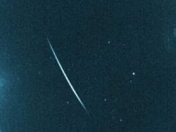 [CREDIT: NASA] The Quadrantids Meteor Shower peads Jan. 3 and Jan. 4, with a maximum rate of about 80 per hour, varying between 60-200.