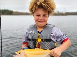 With trout season open April 13, DEM will be ready after stocking more than 100 freshwater spots, including children’s-only ponds with 60,000 fish.