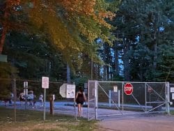 [CREDIT: Rob Borkowski] Briar Point Beach in Coventry, off Arnold Road, has been closed due to high bacterial counts recorded there.