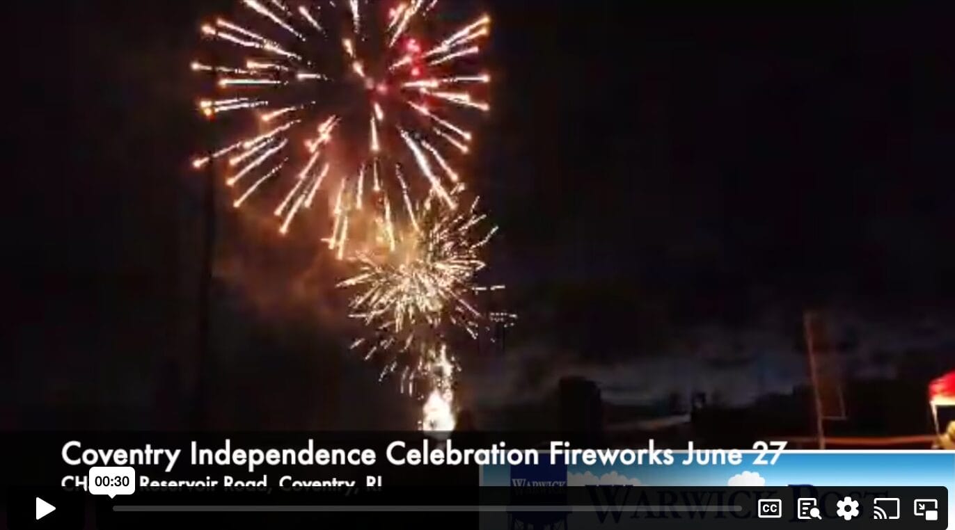 [CREDIT: WarwickPost.com] Coventry Fireworks during the Summer Festival June 27 drew big crowds.