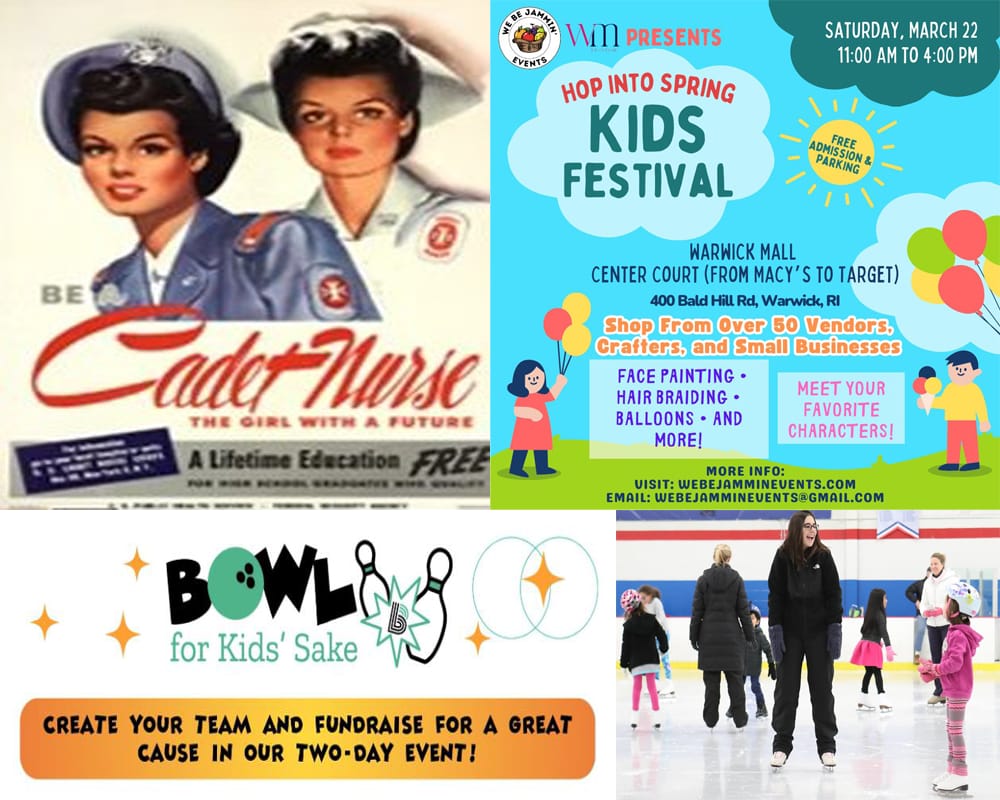 Warwick weekend events include of a kids fest, bowling and women's history.