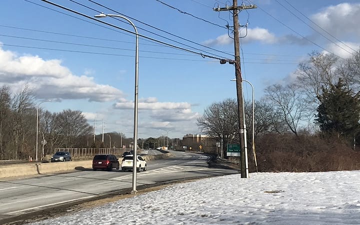 [CREDIT: RIDOT] The East Avenue I-95N ramp will close May 1 so the RIDOT can perform work to replace the East Avenue bridge, lasting through the fall.