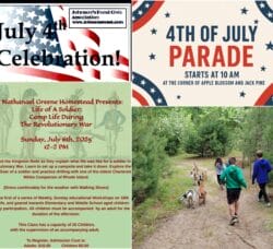 [Credit: WP Composite] This week’s Coventry Community Events in Coventry, RI include several goat events and several Independence Day events, including a fireworks display and activities at the Nathanael Greene Homestead.