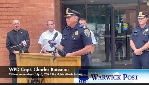 WPD Capt. Boisseau Honored for House Fire Heroics