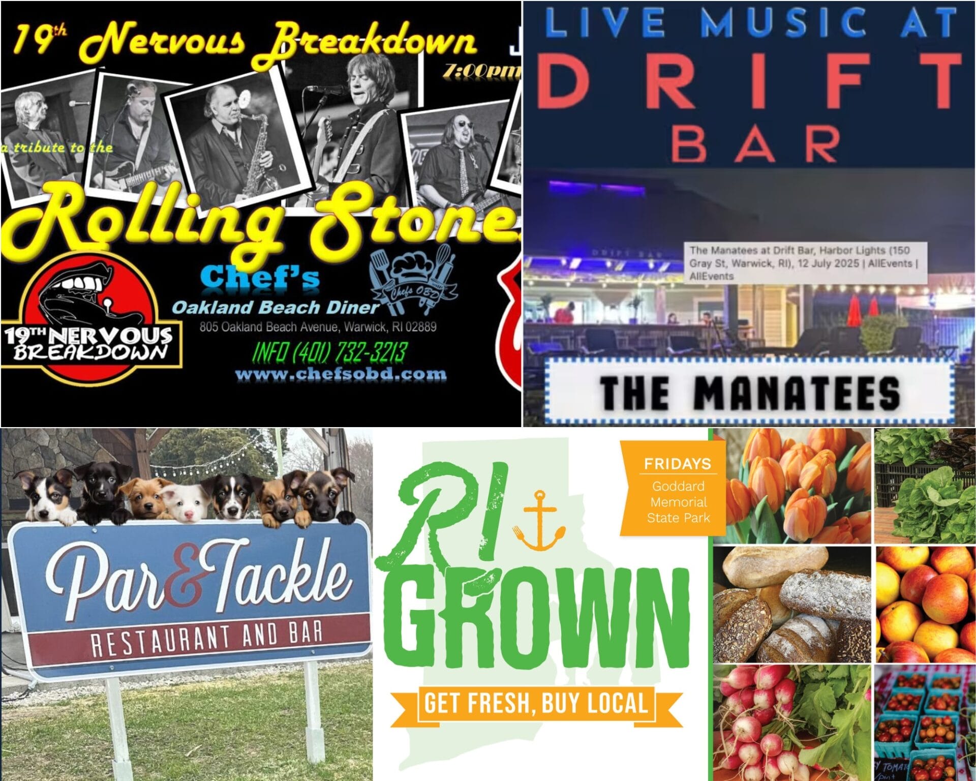 Warwick Weekend Events July 11: Music, Food, Puppies