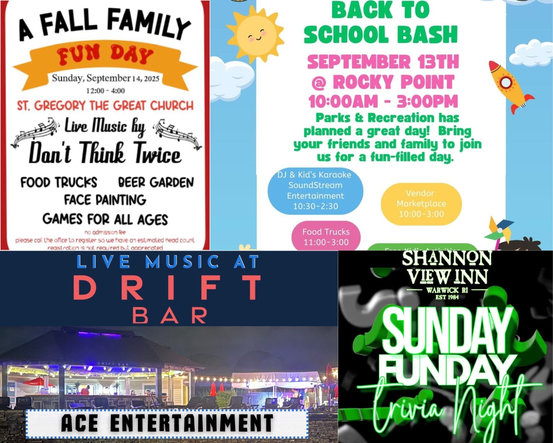 Warwick Weekend Events: Family, Puppies