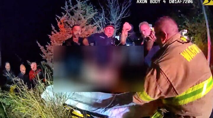 WPD Officers Rescue Drowning Driver